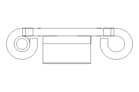 Scharnierbandkette SSC8811K350 B=88,9