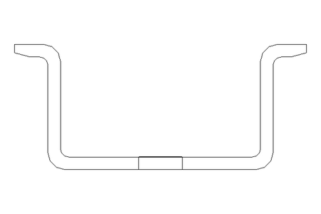 Guida 2000x35x15mm