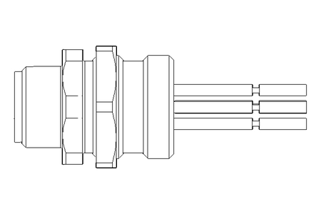 Stecker 5-polig 0,5 m