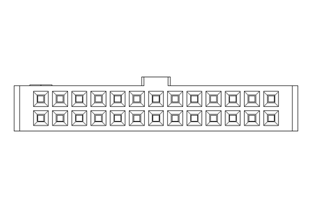 Steckverbinder 26-polig HRS