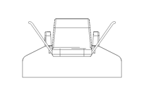 Flachkabelbefestigung 31 mm