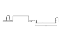 Fixação para cabo plano 31 mm