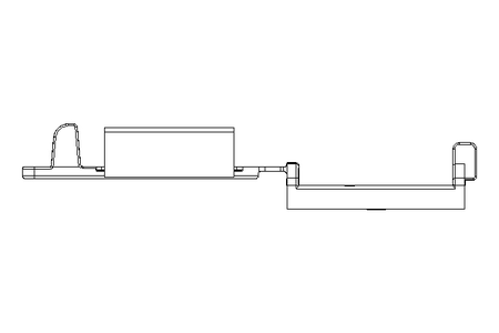 Flat cable clamp 31 mm