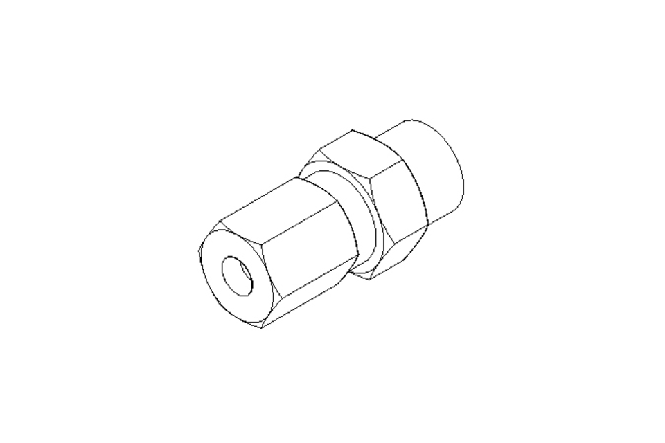 Anschlussverschraubung L 6 G1/4