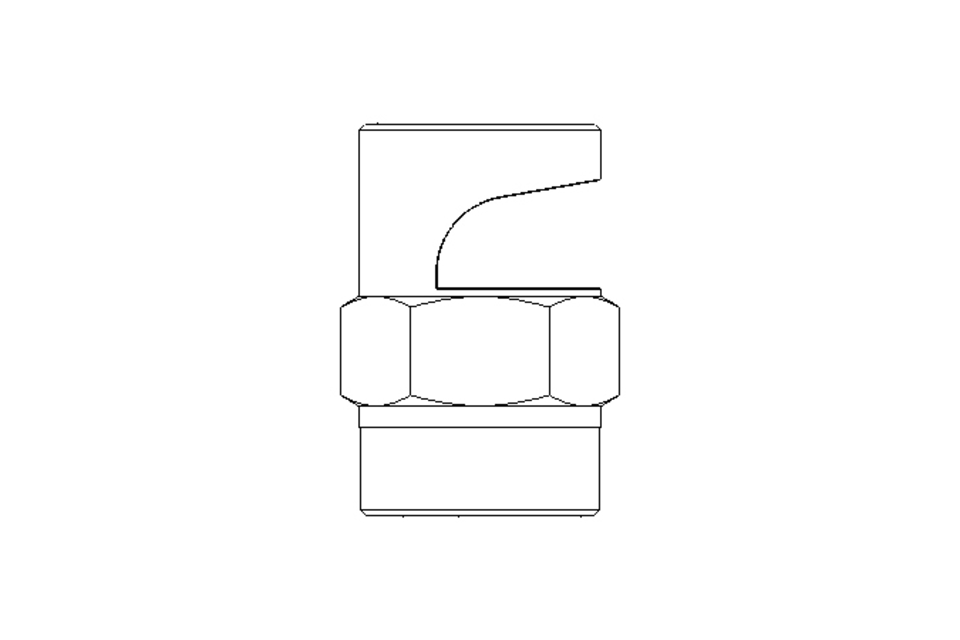 Flachstrahldüse 1/2 AN-20-LD GF Poly