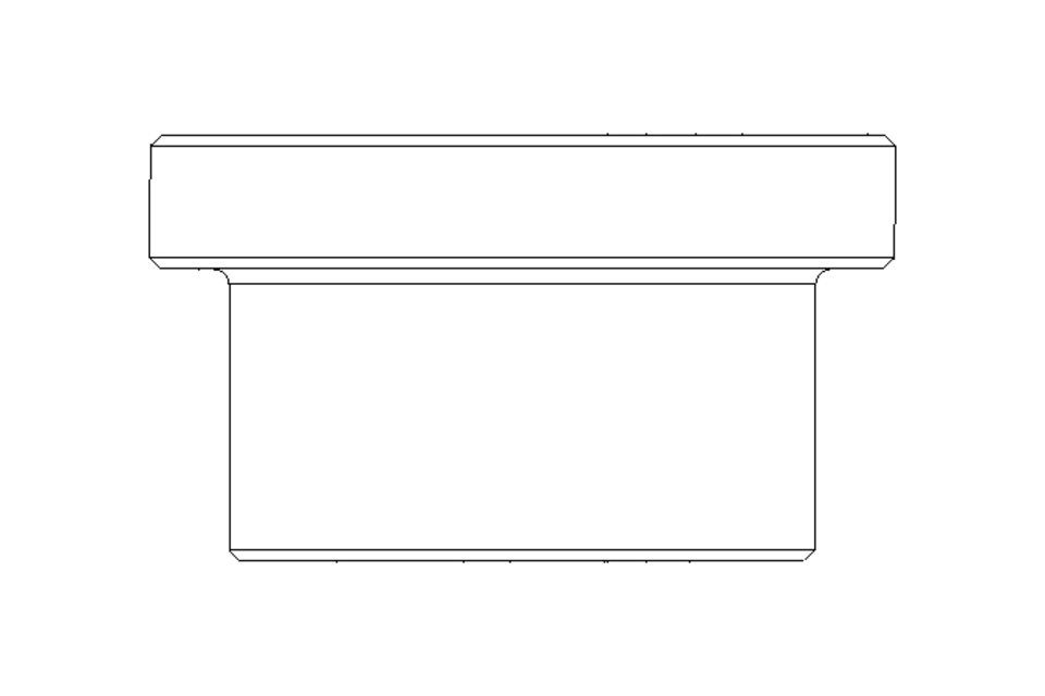 Plain bearing bush V 16x22x28x16x5