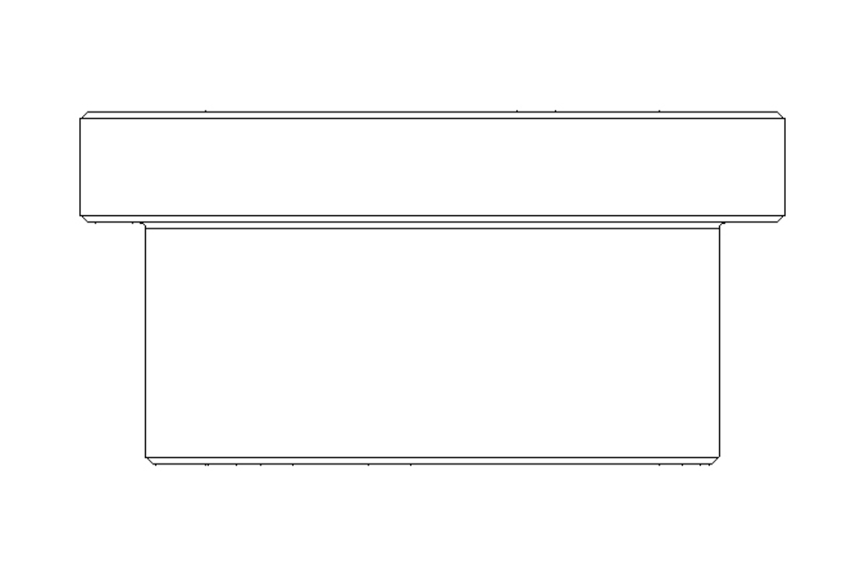 Plain bearing bush V 20x26x32x16x5