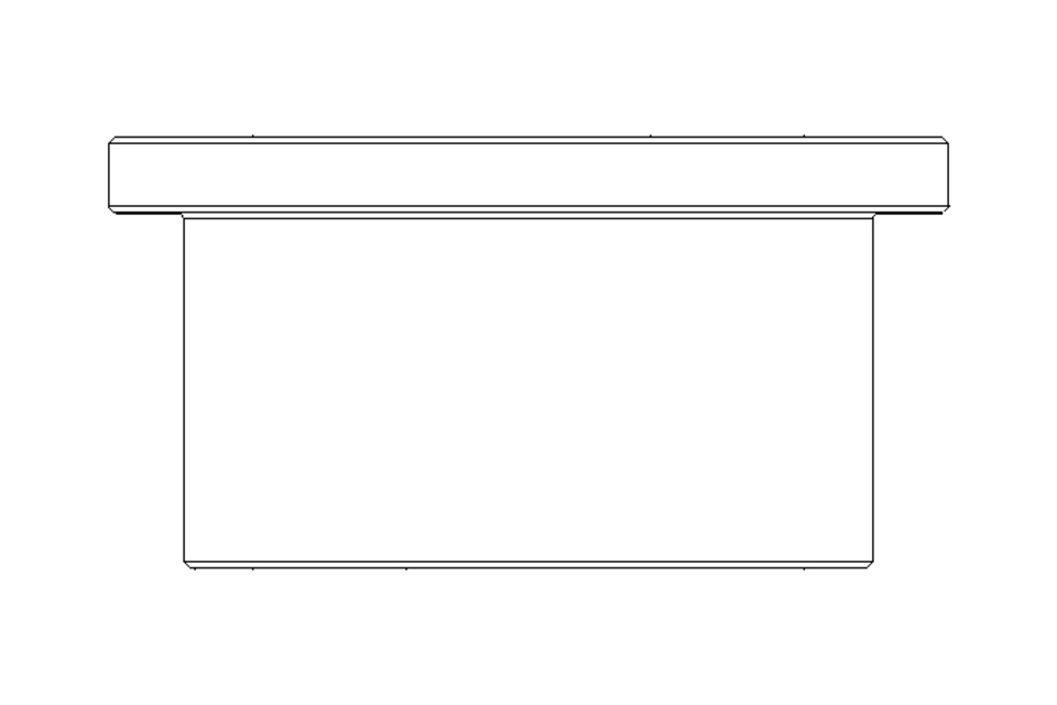 Plain bearing bush V 25x32x39x20x3.5