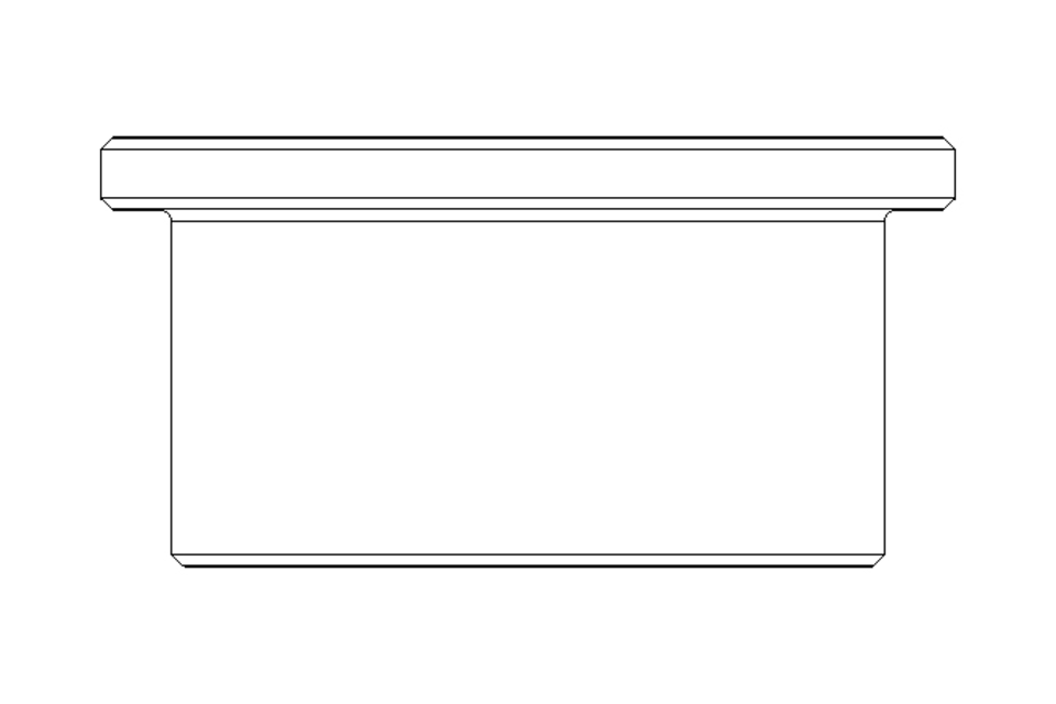 Plain bearing bush V 40x50x60x30x5