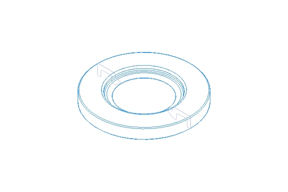 Wellendichtring A 30x62x7 NBR DIN3760