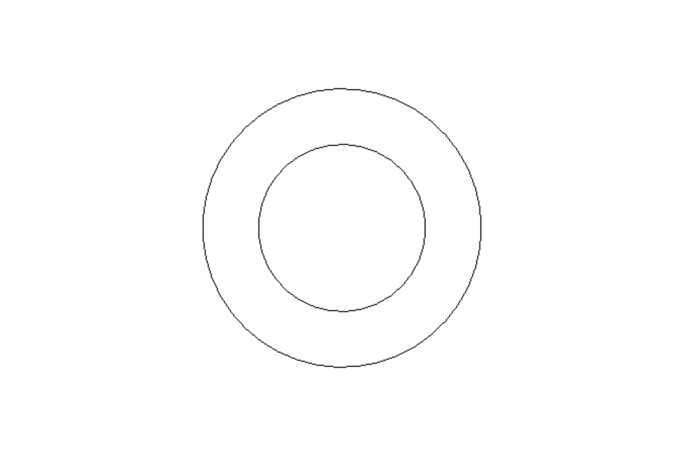 Sealing ring A 6.2x9.9x1 CU DIN7603