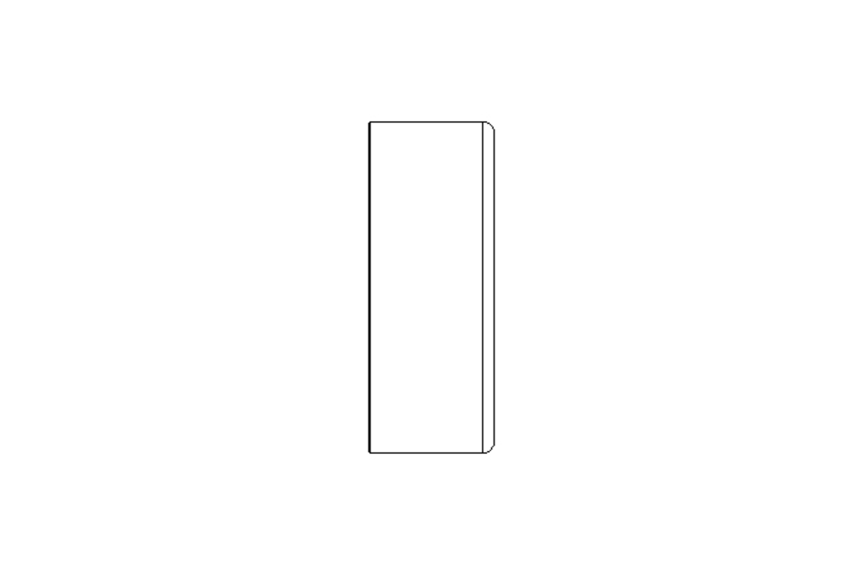 Grooved ring NG 4.5x8x3 NBR