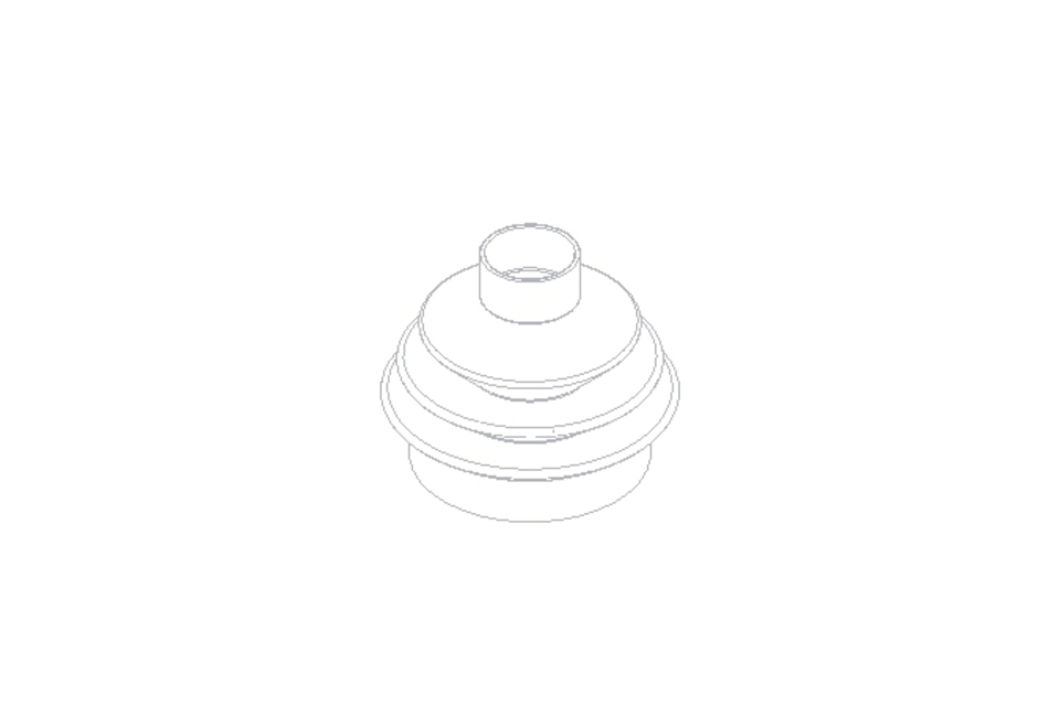 Faltenbalg L=20-85 d=22 D=56