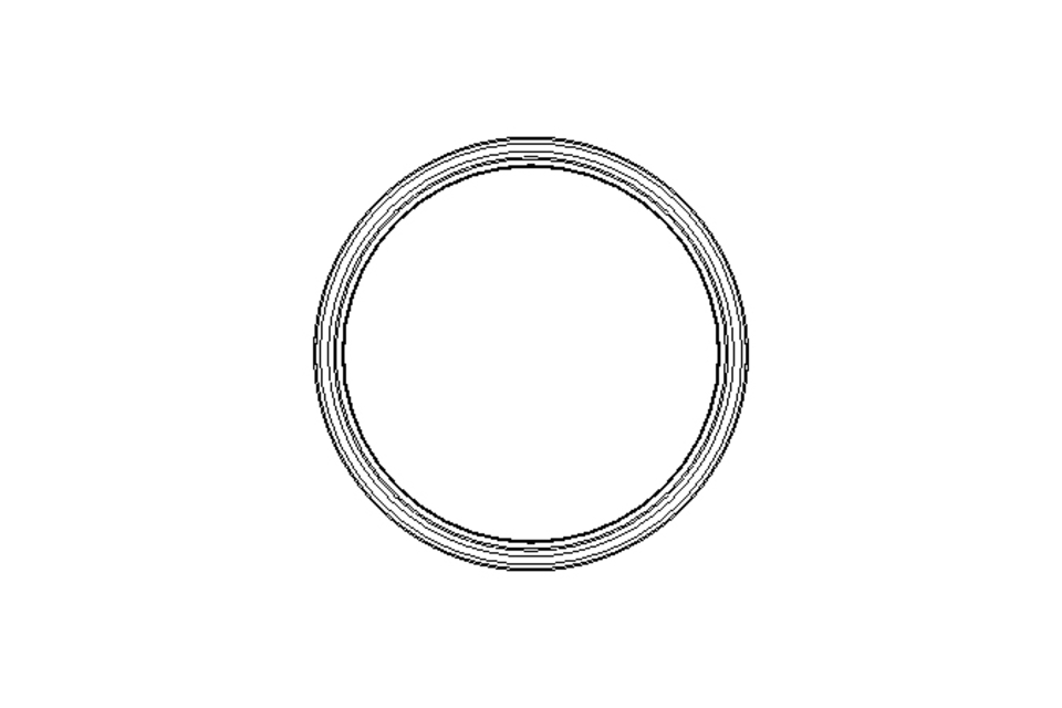 Grooved ring Z5 72x80x13 NBR