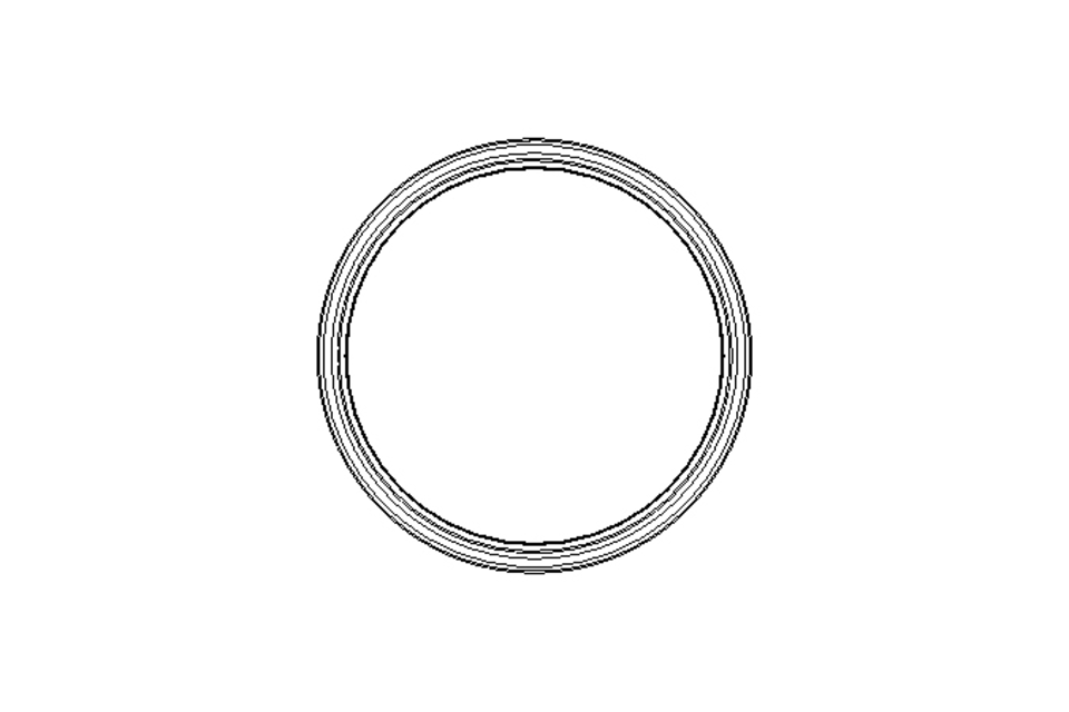 Grooved ring Z5 72x80x13 NBR