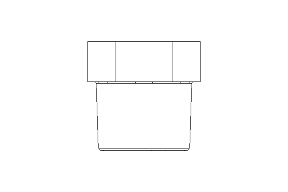 Reducing fitting 1/2x1/4 4436 DIN 2990