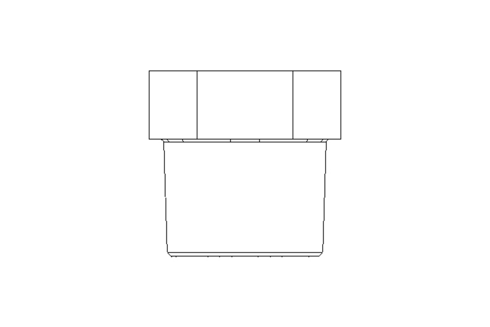 Reducing fitting 1/2x1/4 4436 DIN 2990