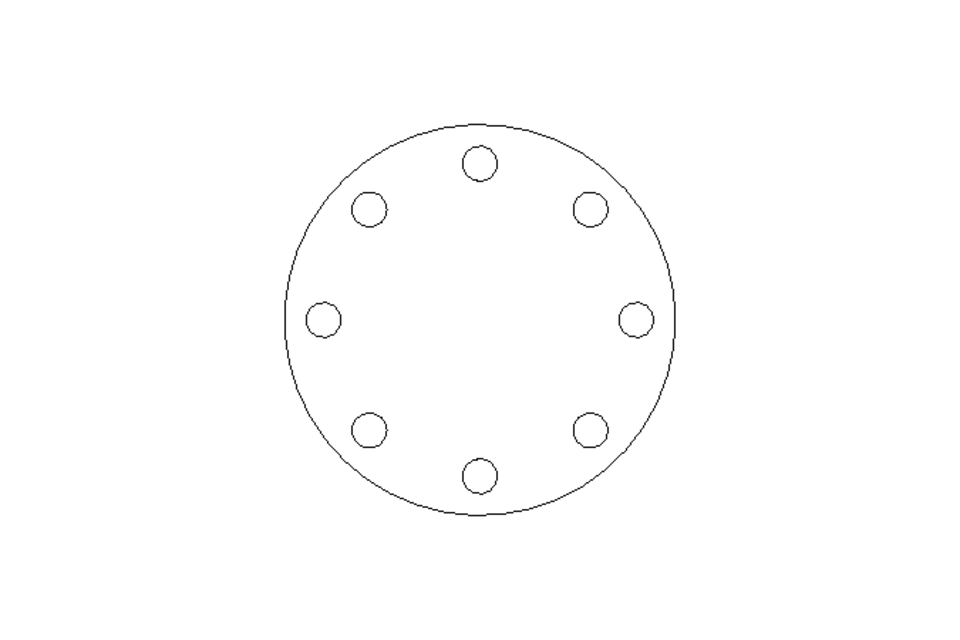 Flansch DN 80 PN 16 1.0460 DIN EN 1092-1