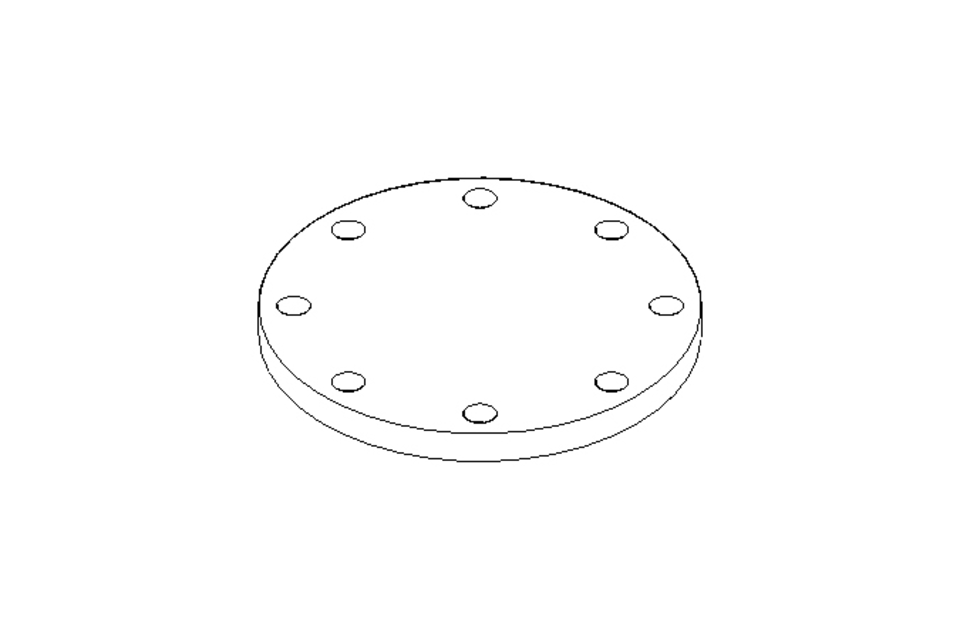 Flansch DN 150 PN 16 A2 DIN EN 1092-1