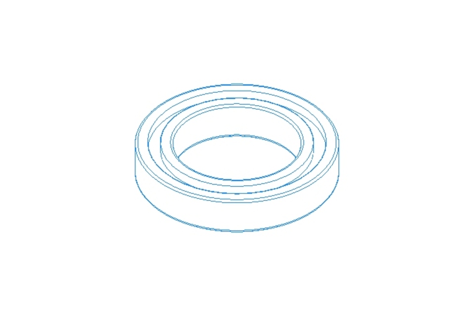 Deep groove ball bearing 6012 NR 60x95