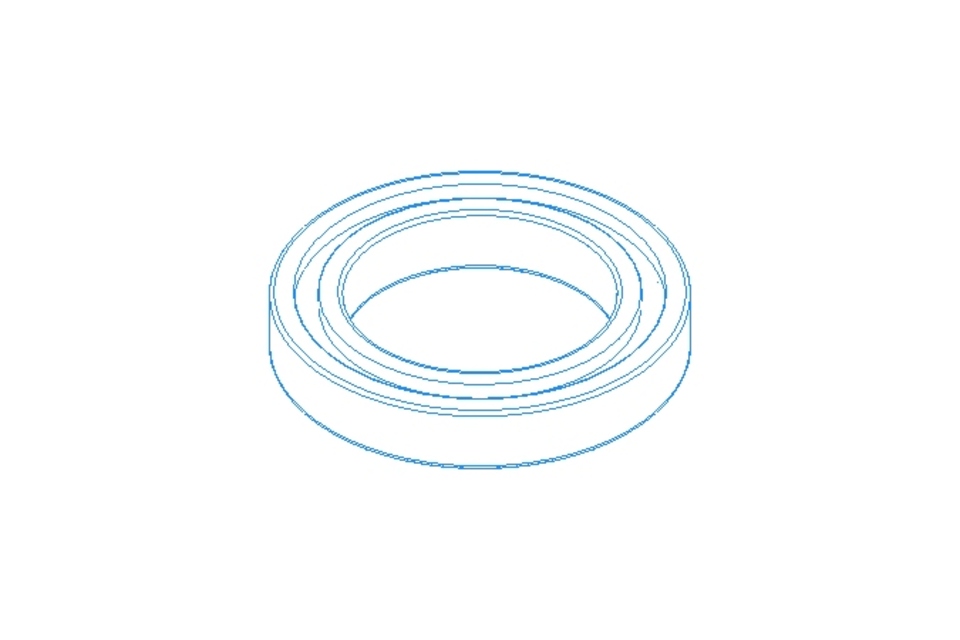 Deep groove ball bearing 6019 95x145x24