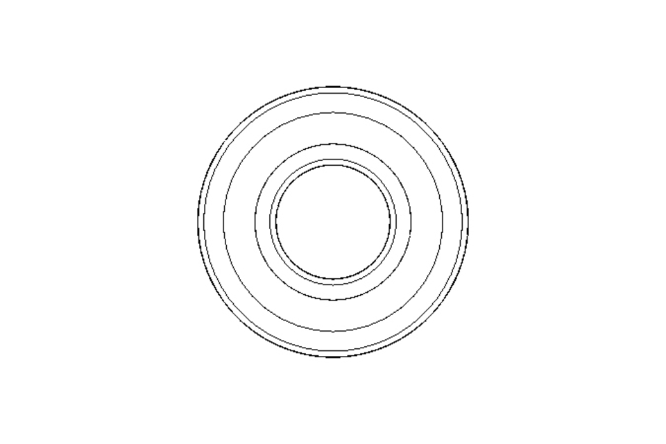 BALL BEARING     7204B DIN 628