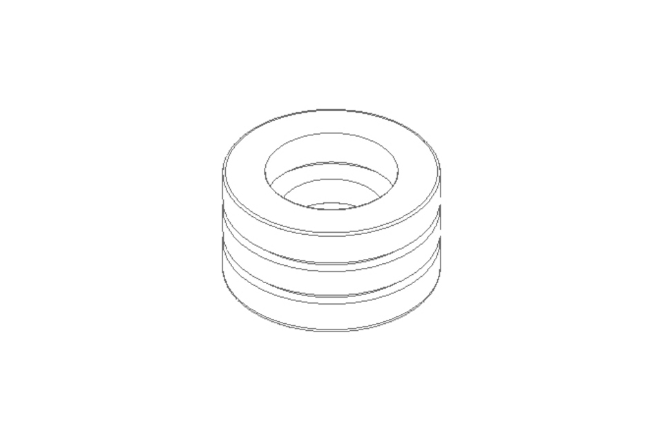 Rodam. rígido bolas axial 52206 25x52x29