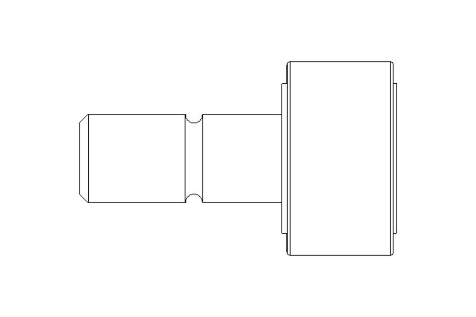 Kurvenrolle D=22