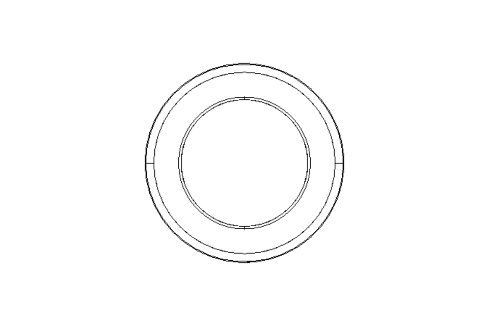 Thrust needle ball bearing NKX30 Z 30x42