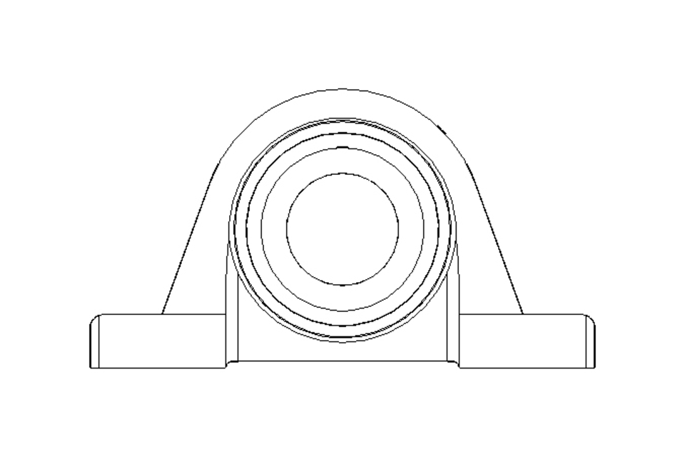 Pillow block RASE 40x49.2x56.3