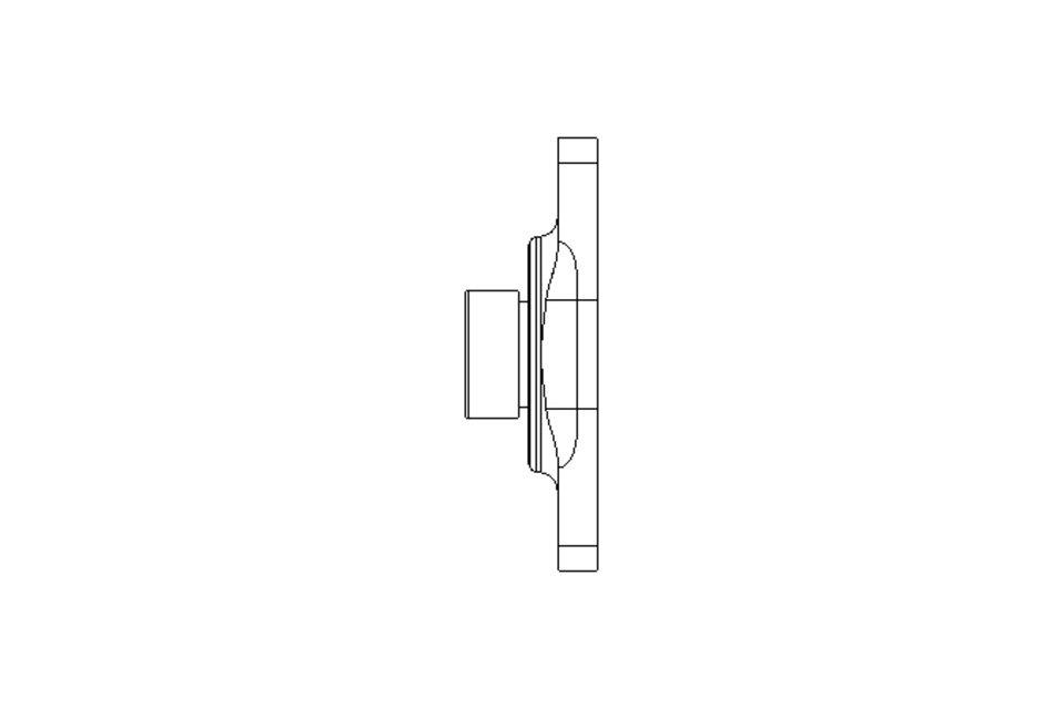 Flange bearing PCFT 20x61x31