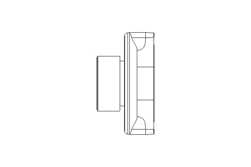 Flange bearing PCFT 20x61x31