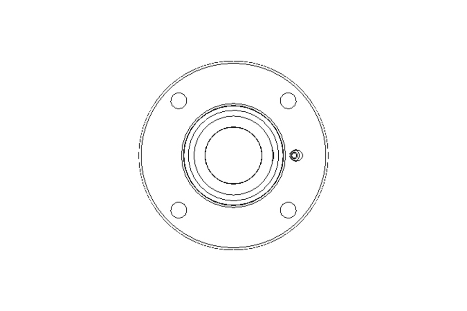 Palier-bride PME FA125.8 50x165x43,7