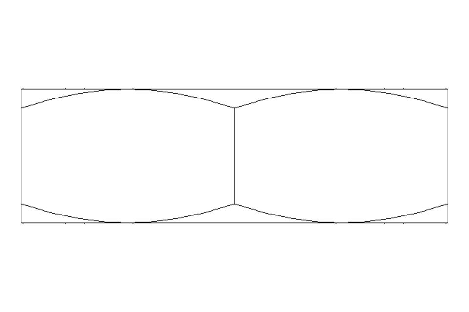 Hexagon nut M4 A2 DIN439