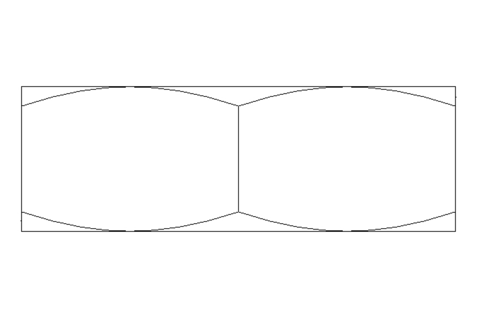 Hexagon nut M16 A2 DIN439