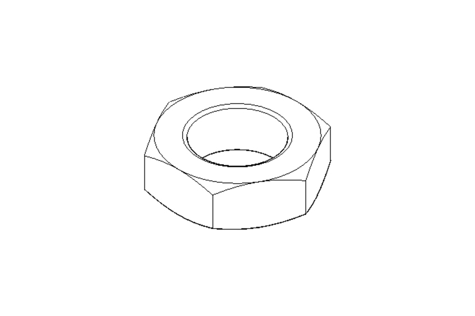 Écrou hexagonal M24x2 A2 DIN439