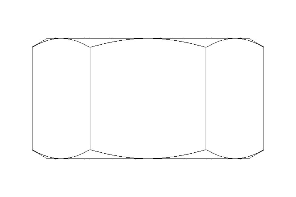 Hexagon nut M12x1.5 A4 DIN934