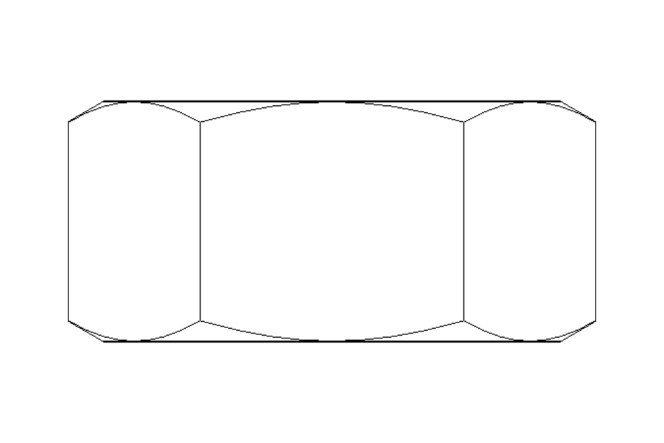 Sechskantmutter M8 St-Zn DIN934