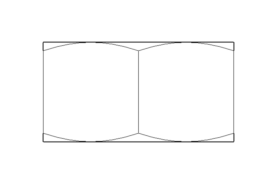 Sechskantmutter M8 St-Zn DIN934