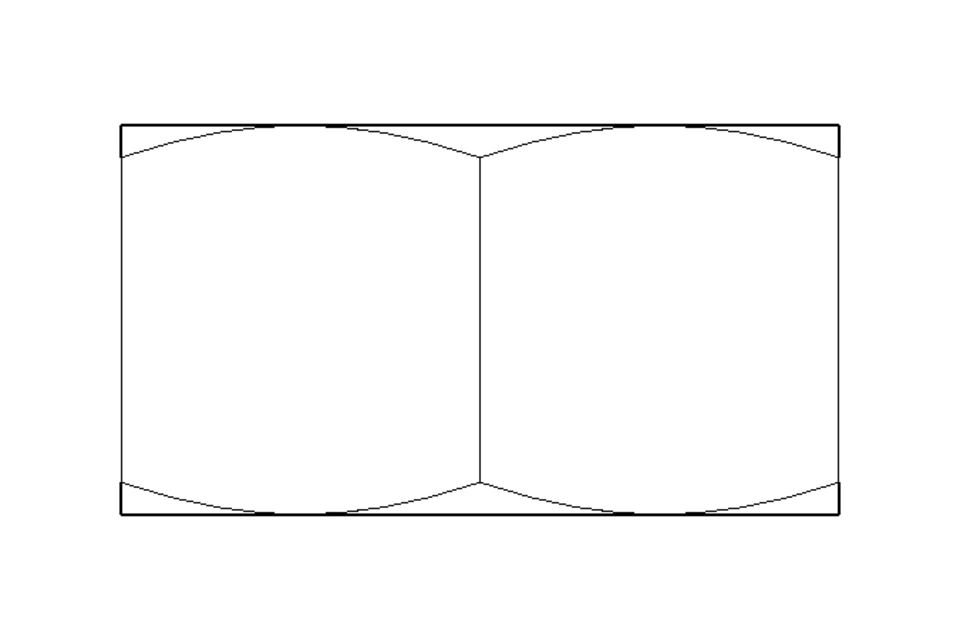 Hexagon nut M16 St-Zn DIN934