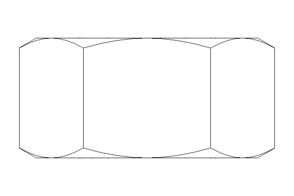 Hexagon nut M16 A2 DIN934