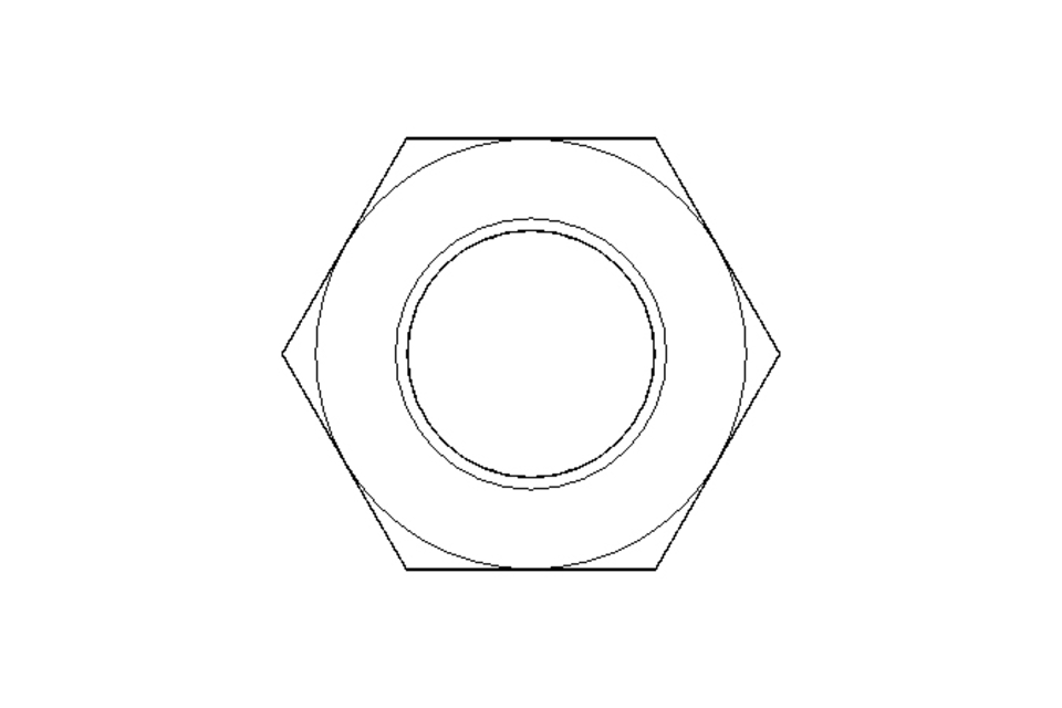 Écrou hexagonal M20 St-Zn DIN934