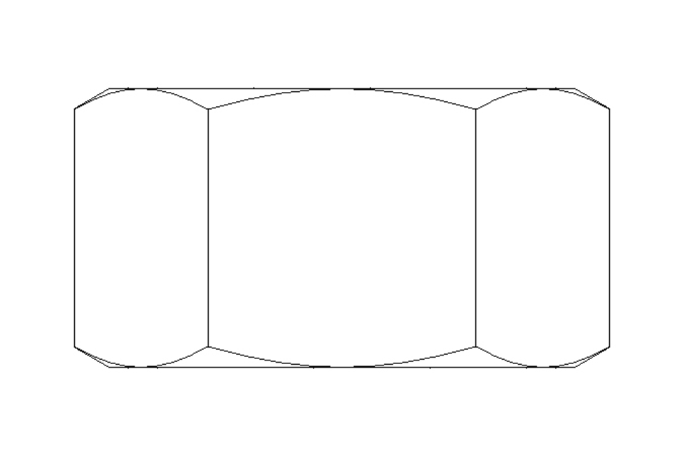 Hexagon nut M20 St-Zn DIN934