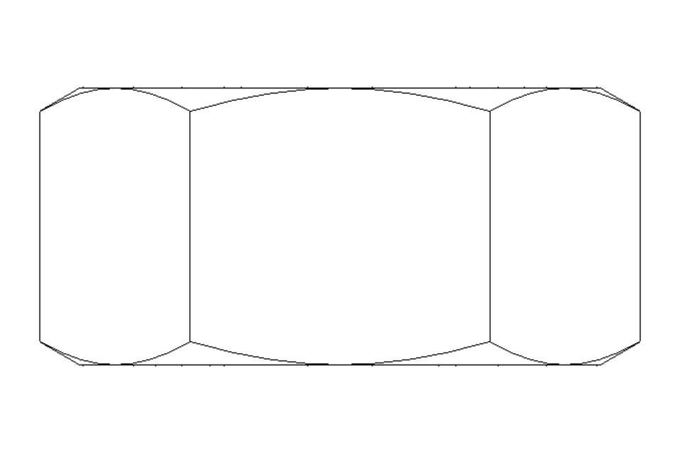 Hexagon nut M20 A2 DIN934