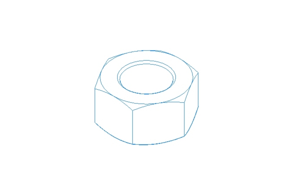 Hexagon nut M20 A2 DIN934