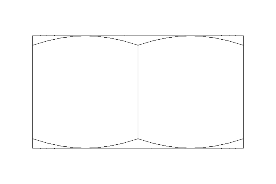 Hexagon nut M20 A2 DIN934