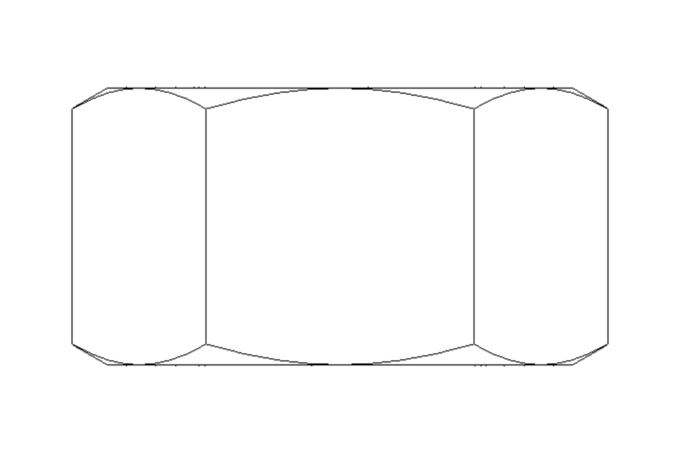 Écrou hexagonal M24 A2 DIN934