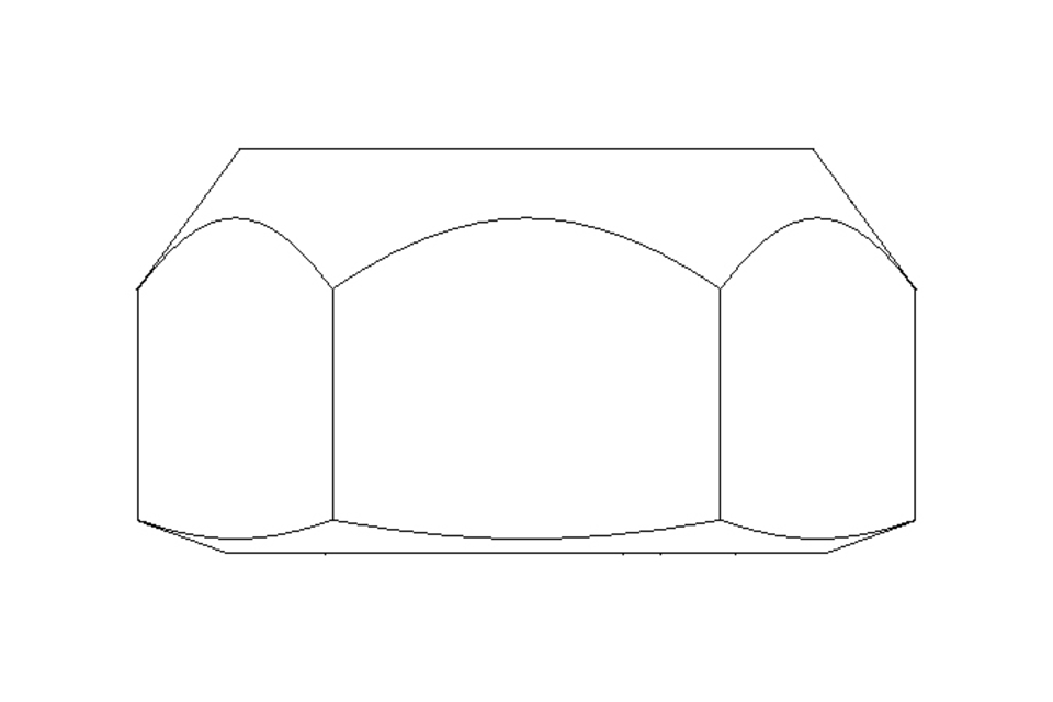 Hexagon nut M6 St-Zn DIN980