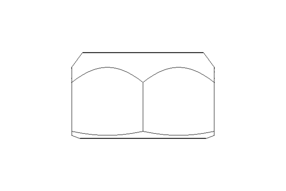 Hexagon nut M6 A2 DIN980