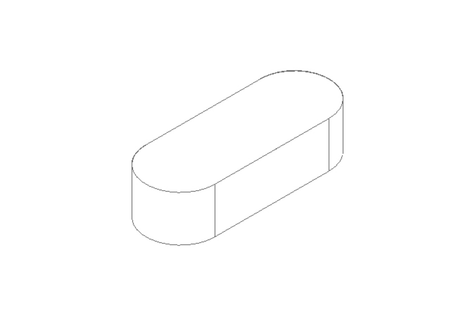 ШПОНКА ПРИЗМАТИЧЕСКАЯ A 12X8X32 DIN 6885